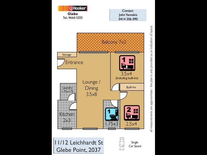 11/12 Leichhardt Street, Glebe NSW 2037