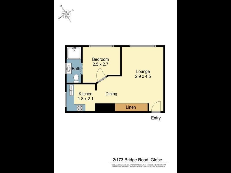 2/173 Bridge Rd, Glebe NSW 2037