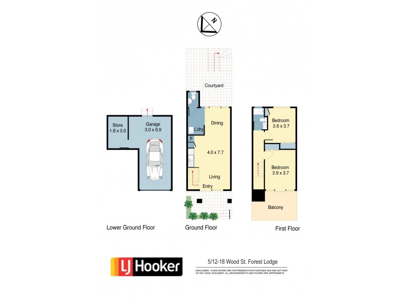 5/12-18 Wood St, Forest Lodge NSW 2037 Floorplan