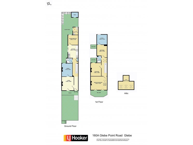 160A Glebe Point Rd, Glebe NSW 2037 Floorplan