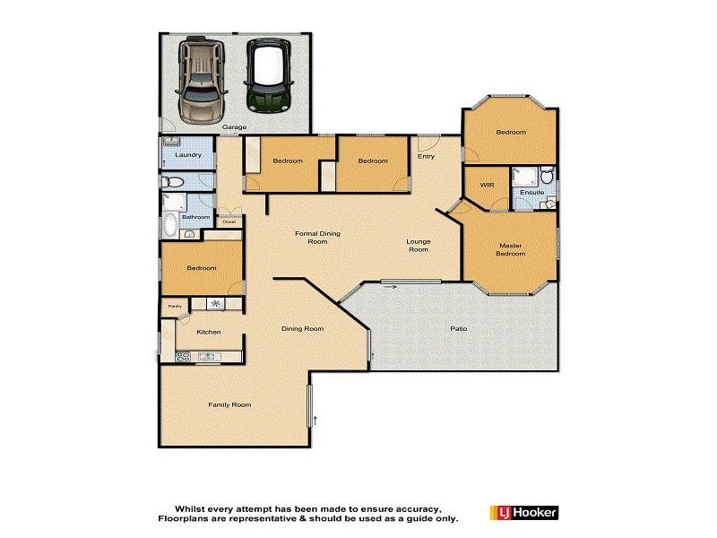 2 Contessa Place, Bracken Ridge QLD 4017 Floorplan