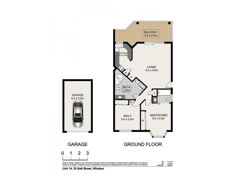 14/53 Salt Street, Windsor QLD 4030 Floorplan