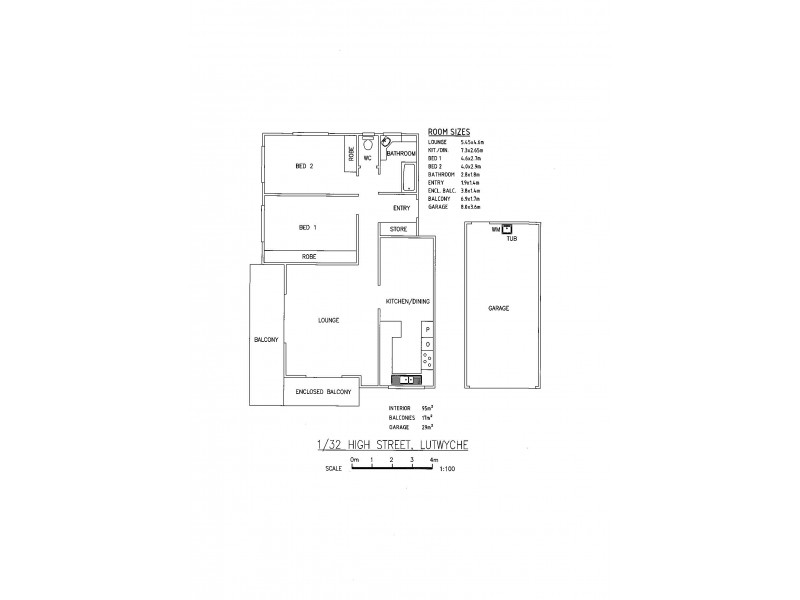 1/32 High Street, Lutwyche QLD 4030 Floorplan