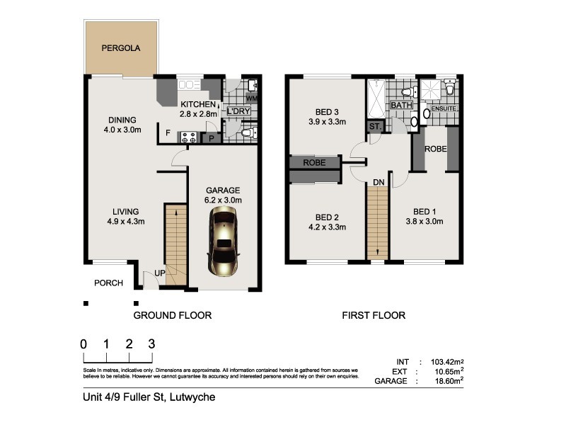 4/9 Fuller Street, Lutwyche QLD 4030 Floorplan