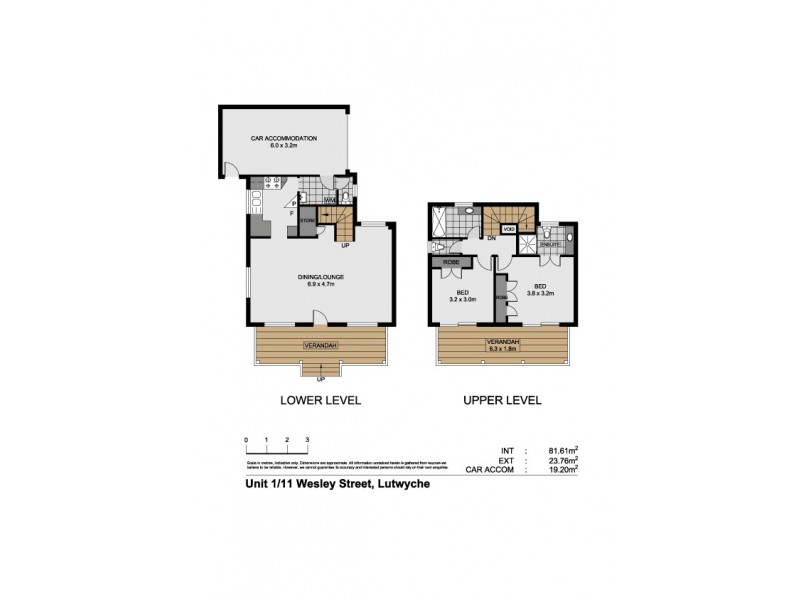 1/11 Wesley Street, Lutwyche QLD 4030 Floorplan