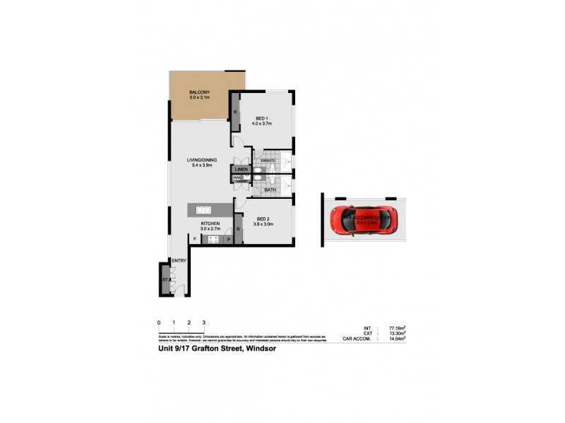 9/17 Grafton Street, Windsor QLD 4030 Floorplan