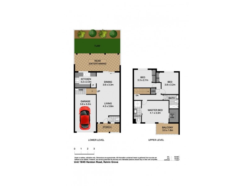19/45 Herston Road, Kelvin Grove QLD 4059 Floorplan