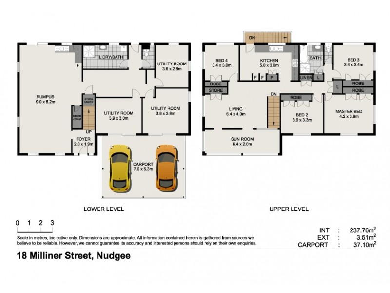 18 Milliner Street, Nudgee QLD 4014 Floorplan