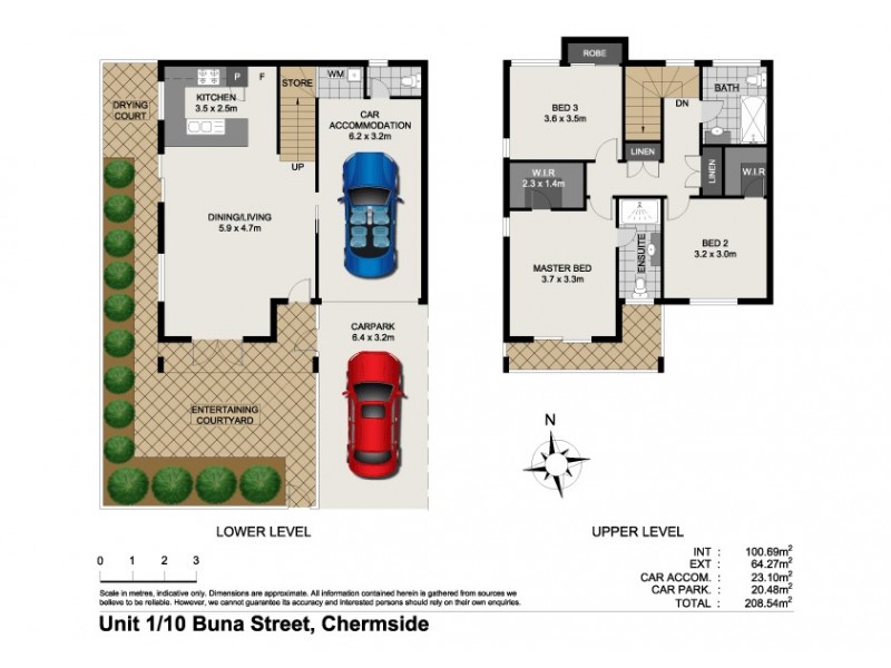 Unit 1/10 Buna Street, Chermside QLD 4032 Floorplan