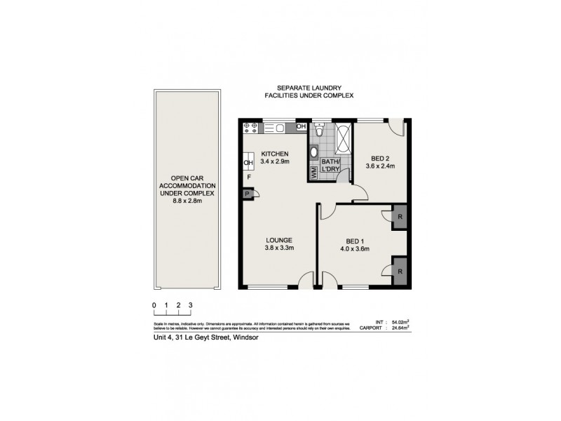 4/31 Le Geyt Street, Windsor QLD 4030 Floorplan