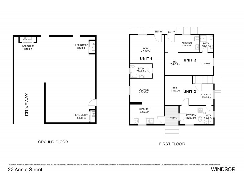 22 Annie Street, Windsor QLD 4030 Floorplan