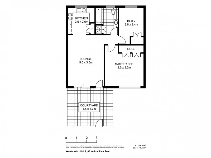 2/89 Kedron Park Road, Wooloowin QLD 4030 Floorplan