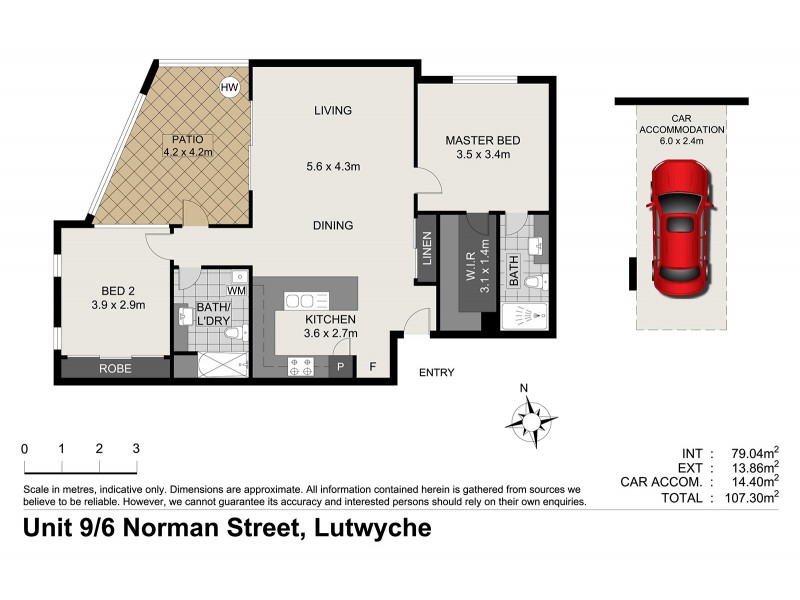 9/6 Norman Street, Lutwyche QLD 4030 Floorplan