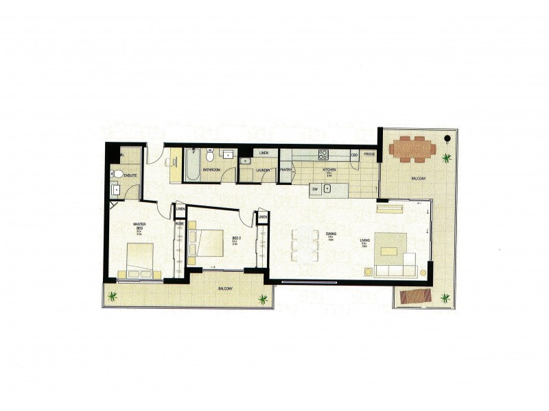 59/32 Agnes Street, Albion QLD 4010 Floorplan