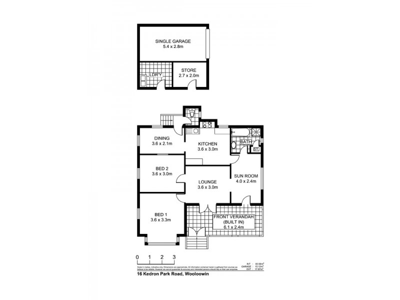 16 Kedron Park Road, Wooloowin QLD 4030 Floorplan