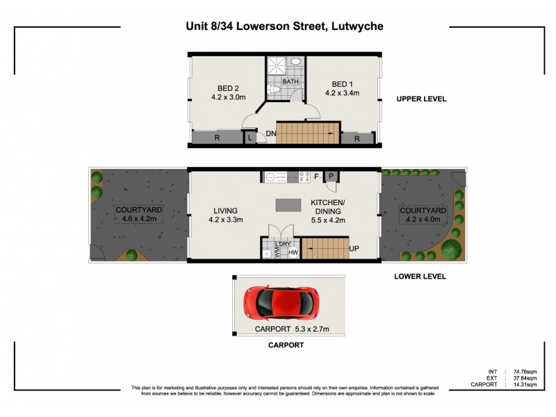 8/34 Lowerson Street, Lutwyche QLD 4030 Floorplan