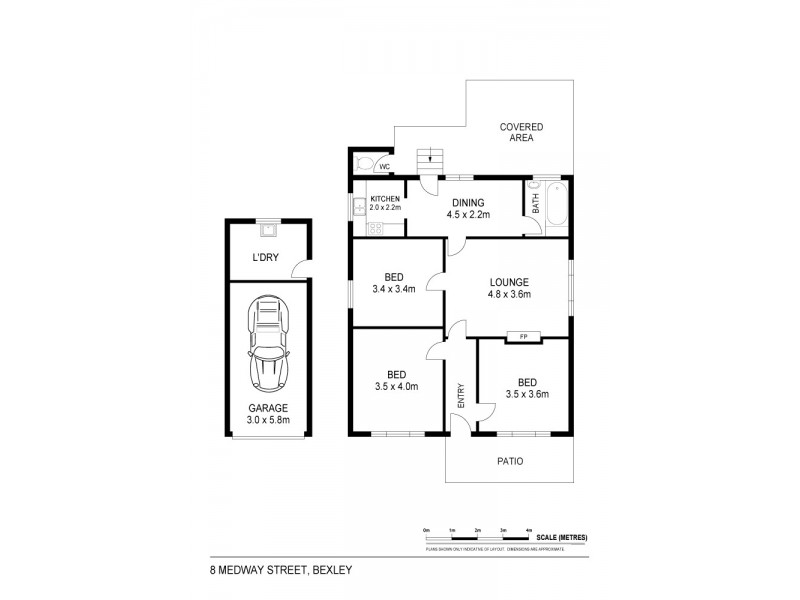 8 Medway Street, Bexley NSW 2207 Floorplan