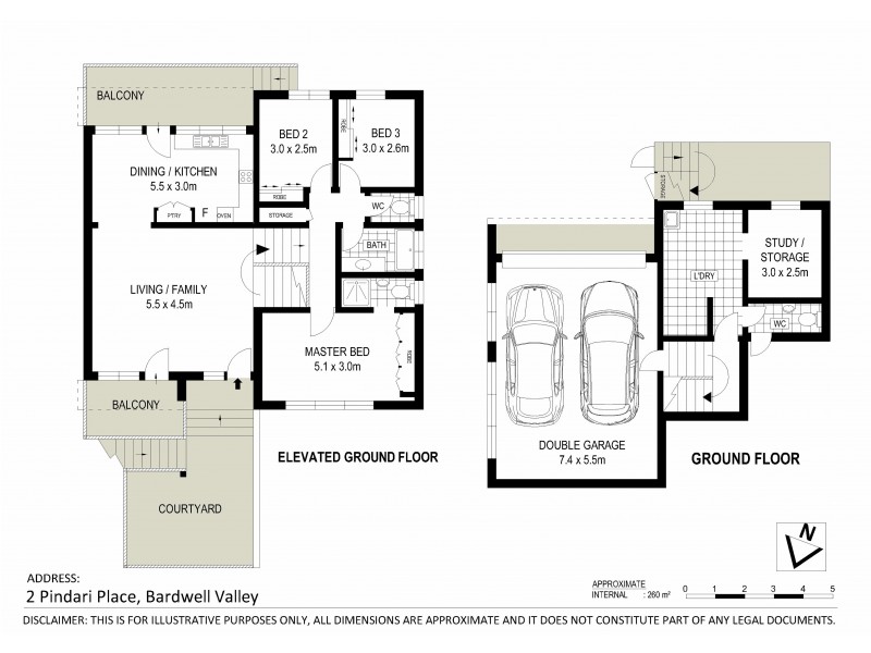 2 Pindari Place, Bardwell Valley NSW 2207 Floorplan