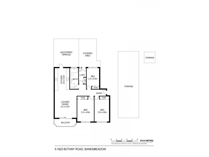 Unit 5/1623 Botany Road, Botany NSW 2019 Floorplan