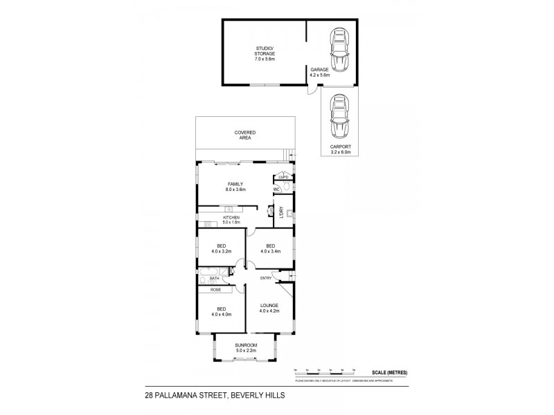 28 Pallamana Parade, Beverly Hills NSW 2209 Floorplan