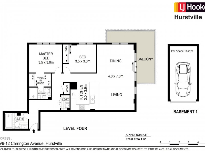 Apartment 45/6-12 Carrington Avenue, Hurstville NSW 2220