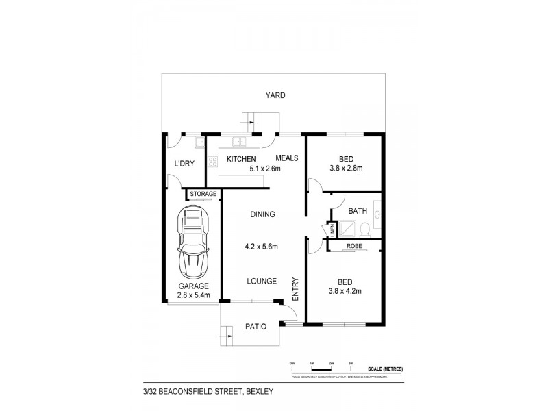 Villa 3/32 Beaconsfield Street, Bexley NSW 2207 Floorplan