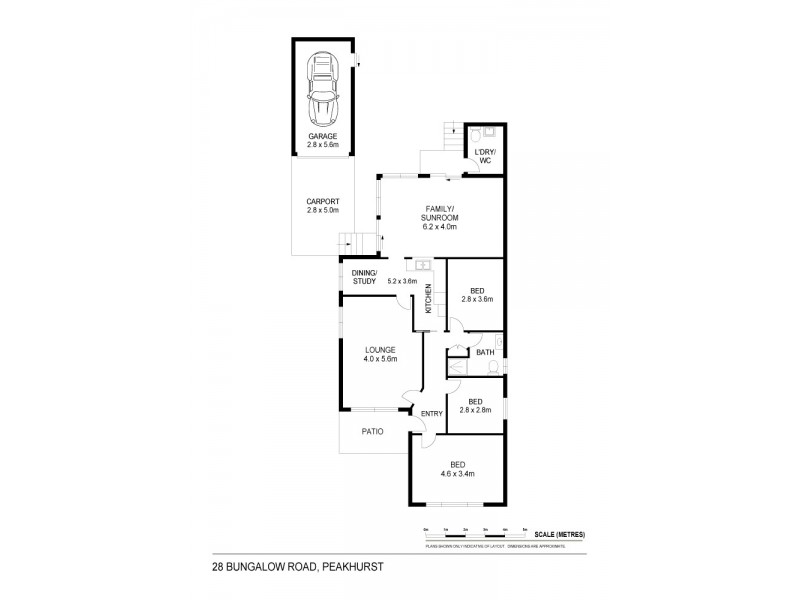 28 Bungalow Road, Peakhurst NSW 2210 Floorplan