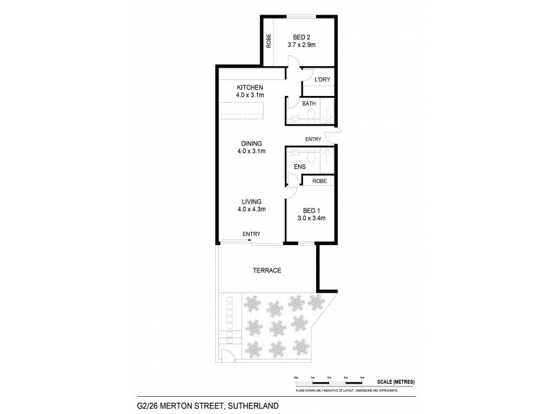 G2/26 Merton Street, Sutherland NSW 2232 Floorplan