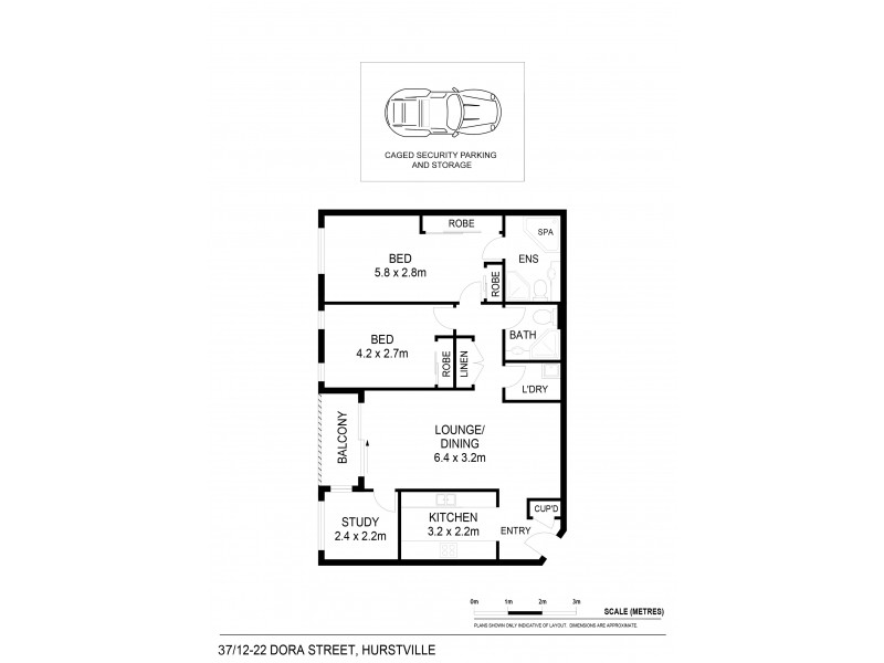 37/12-22 Dora Street, Hurstville NSW 2220 Floorplan