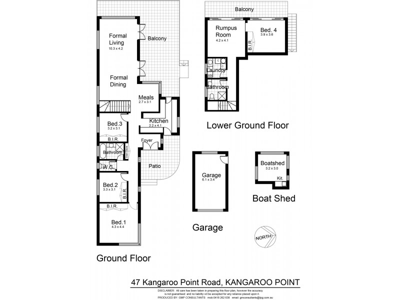 47 Kangaroo Point Road, Kangaroo Point NSW 2224 Floorplan