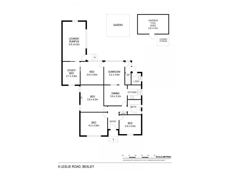 8 Leslie Road, Bexley NSW 2207 Floorplan