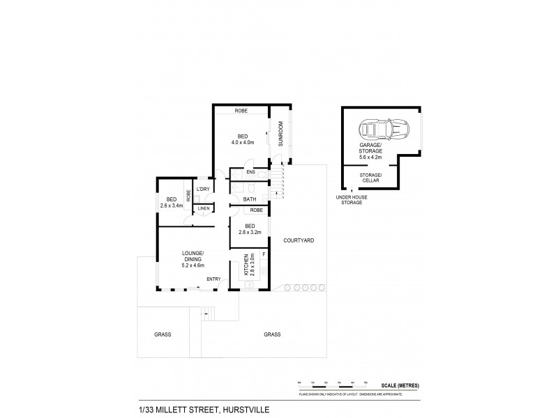 1/31-33 Millett Street, Hurstville NSW 2220 Floorplan