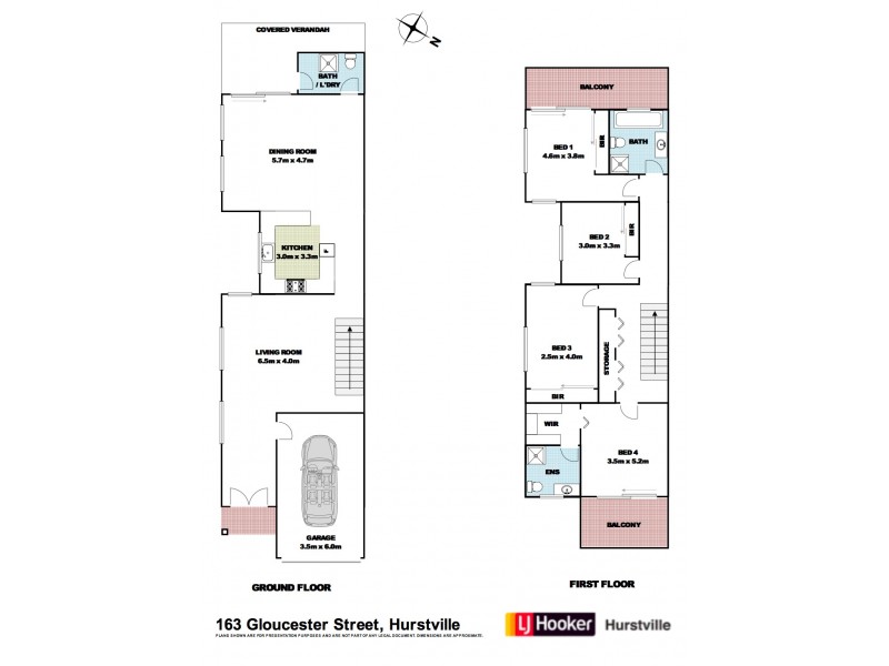 163 Gloucester Road, Hurstville NSW 2220 Floorplan