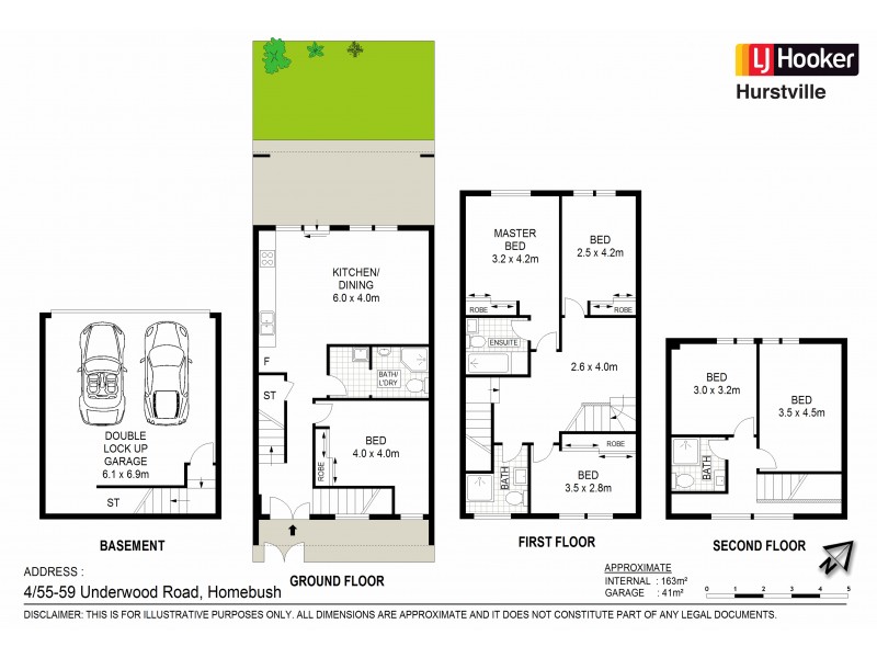 4/55 Underwood Road, Homebush NSW 2140 Floorplan