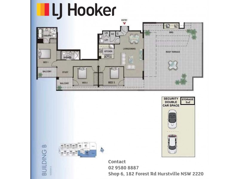 48/13 Potter Street, Waterloo NSW 2017 Floorplan