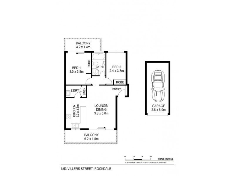 1/53 Villiers Street, Rockdale NSW 2216 Floorplan