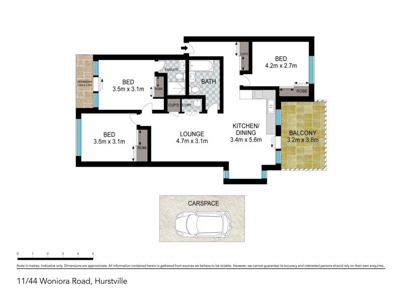 11/44-50 Woniora Road, Hurstville NSW 2220 Floorplan