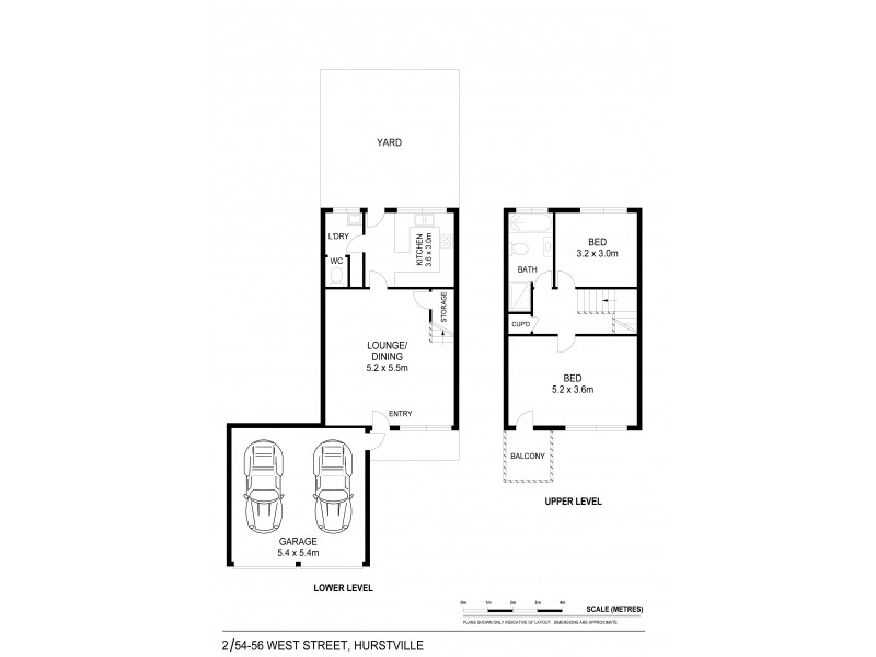 2/54 West Street, Hurstville NSW 2220 Floorplan