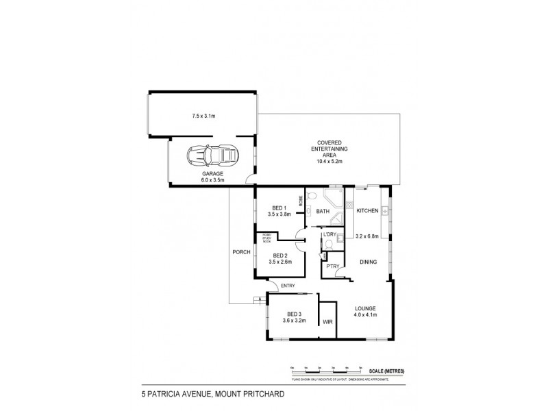 5 Patricia Avenue, Mount Pritchard NSW 2170 Floorplan