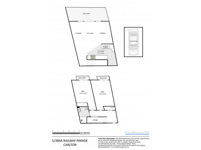 5/384a Railway Parade, Carlton NSW 2218 Floorplan