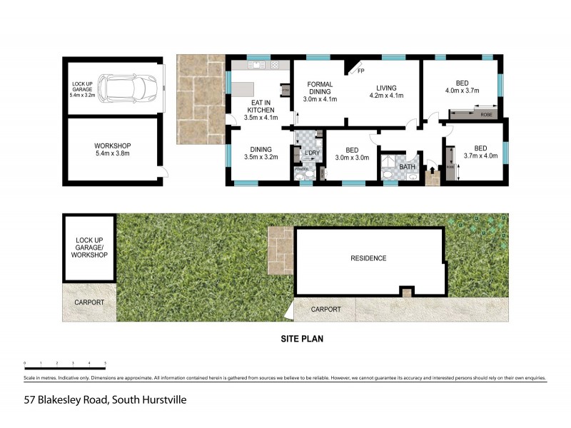 57 Blakesley Road, South Hurstville NSW 2221 Floorplan