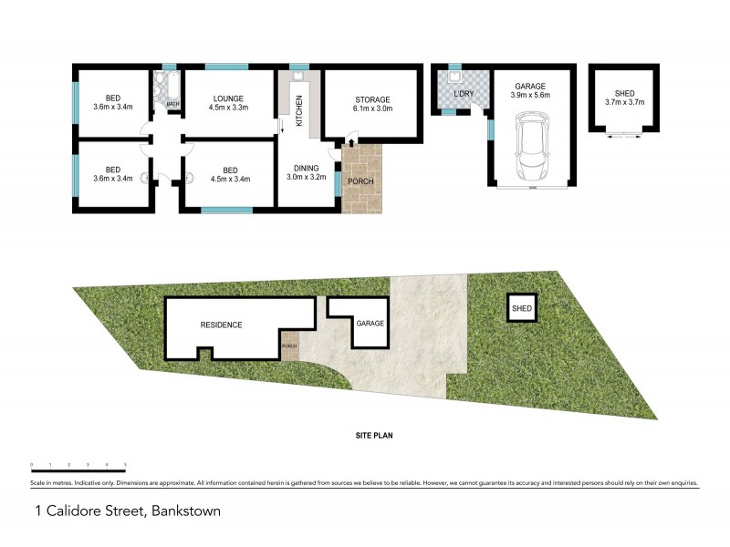 1 Calidore Street, Bankstown NSW 2200 Floorplan