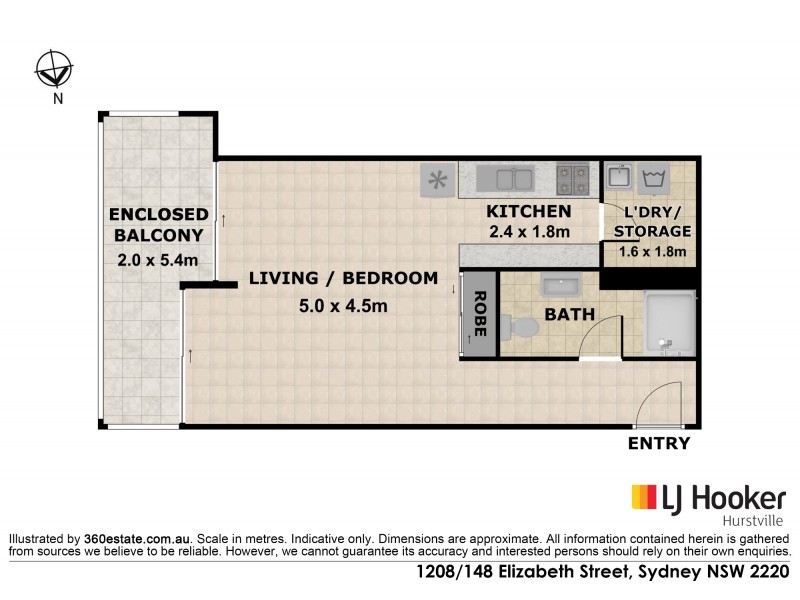 1208/142-148 Elizabeth Street, Sydney NSW 2000