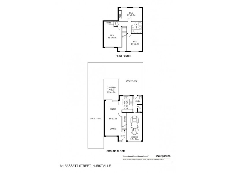 7/1A Bassett Street, Hurstville NSW 2220 Floorplan