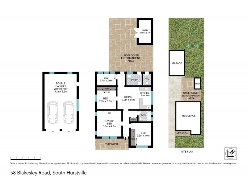 58 Blakesley Road, South Hurstville NSW 2221 Floorplan