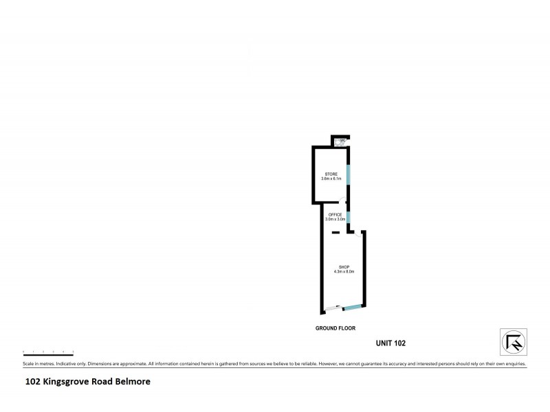 Shop 102 Kingsgrove Road, Belmore NSW 2192 Floorplan