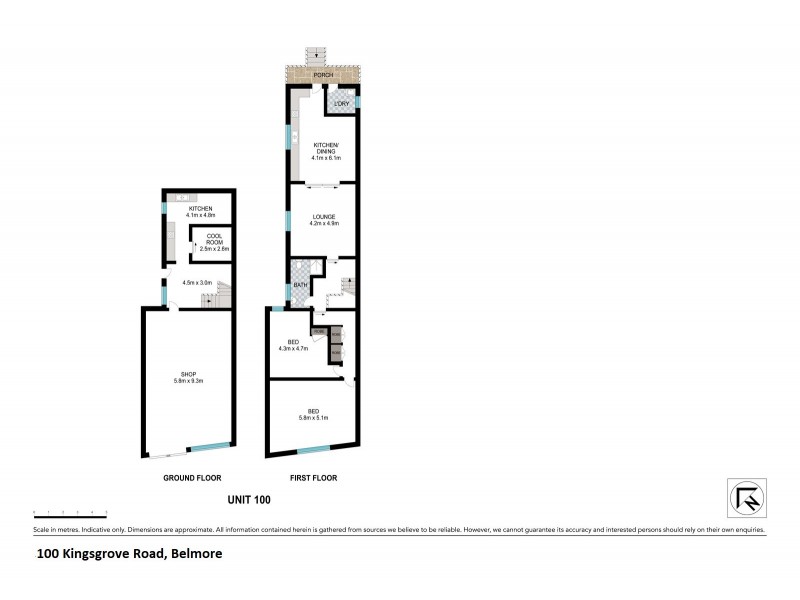 Shop 100 Kingsgrove Road, Belmore NSW 2192 Floorplan