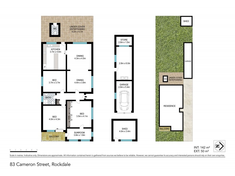 83 Cameron Street, Rockdale NSW 2216 Floorplan