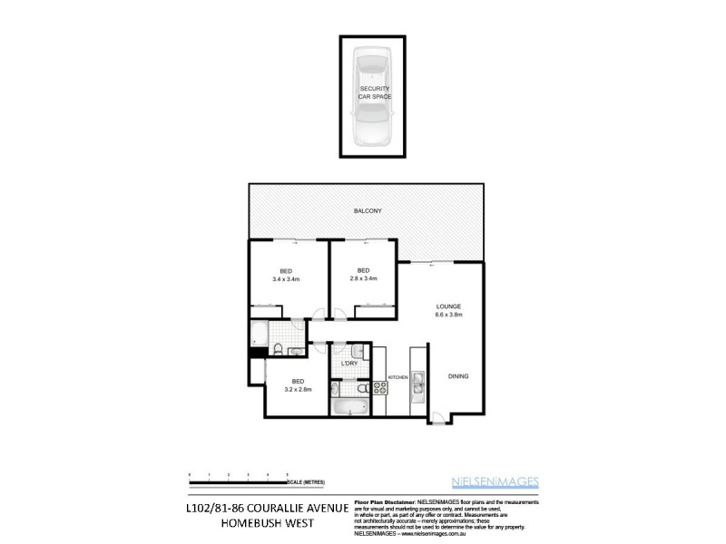 L102/81-86 Courallie Ave, Homebush West NSW 2140 Floorplan