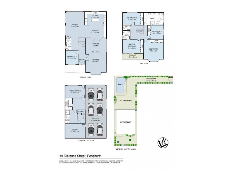 19 Clarence Street, Penshurst NSW 2222 Floorplan